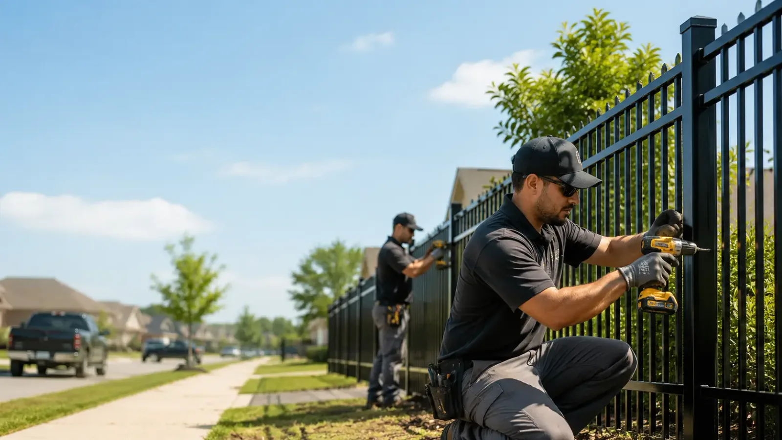 Metal Fence Installation in Max Meadows, VA